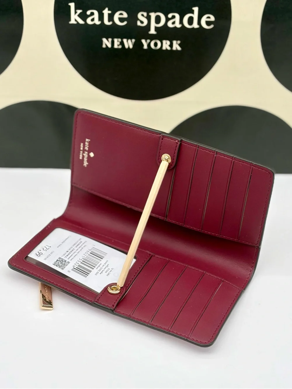 kate spade New York Lilac Saffiano Continental Wallet